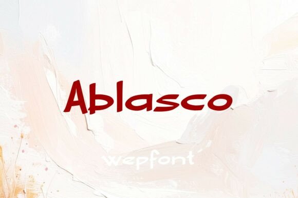 Ablasco: A Charming Handwritten Font for Branding