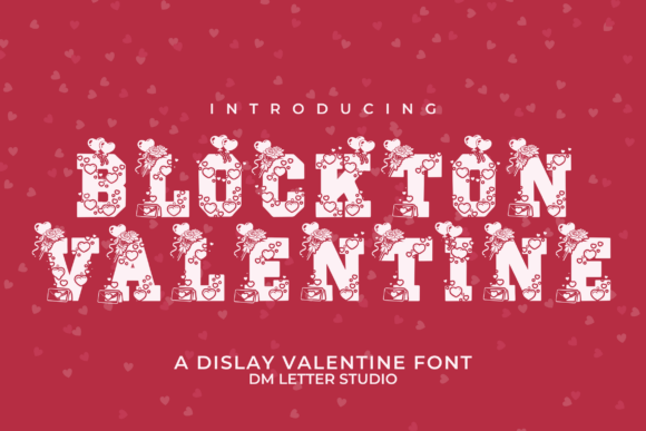 Blockton Valentine: A Bold Font for Your Brand