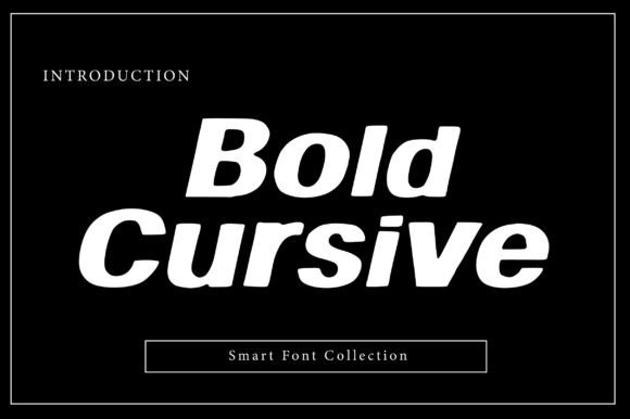 Bold Cursive: A Modern Typeface for Editorial Design