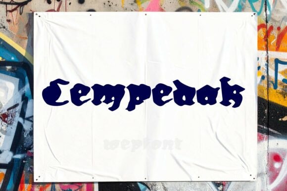 Cempedak: A Bold Display Font for Campaigns