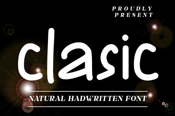 Clasic: A Clean Handwritten Font for Your Brand