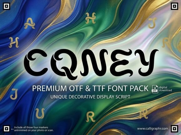 Coney: A Sophisticated Display Typeface for Brand Identity