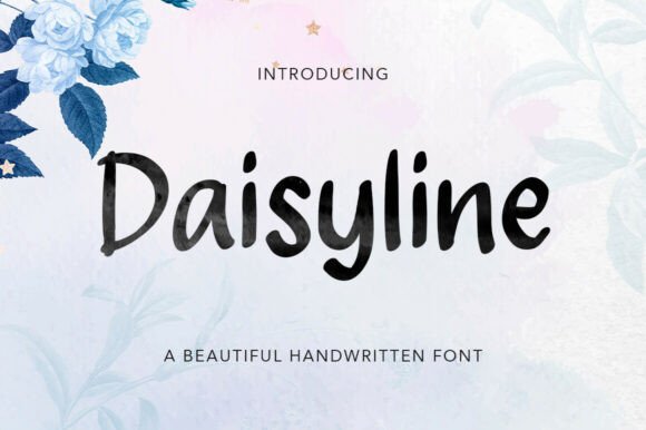 Daisyline: A Handwritten Font for Editorial Charm
