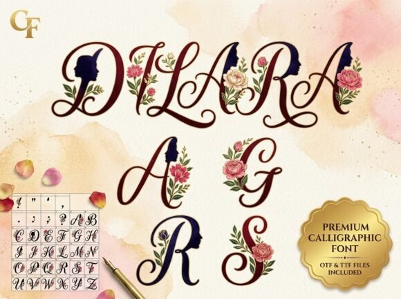 Dilara: A Premium Display Font for Brand Identity