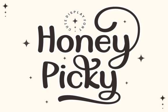 Honey Picky: A Modern Display Font for Editorial Design