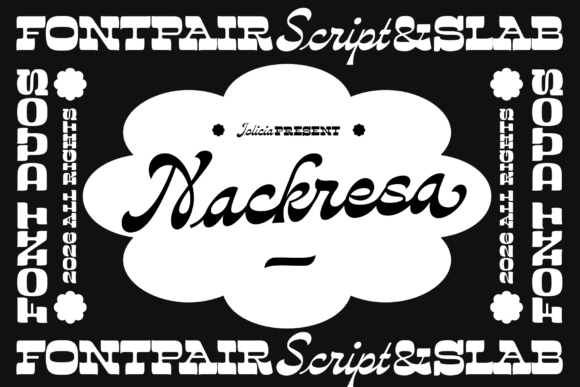Nackresa Duo: A Versatile Display Font for Web Design
