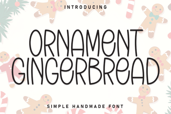 Ornament Gingerbread: A Warm Script Font for Web Design
