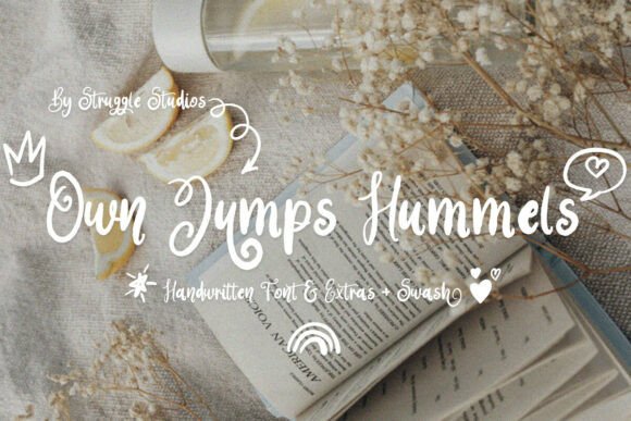 Own Jumps Hummels: A Handwritten Font for Marketers