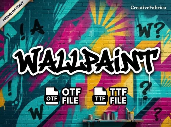 Wallpaint: A Bold Graffiti Display Font Review