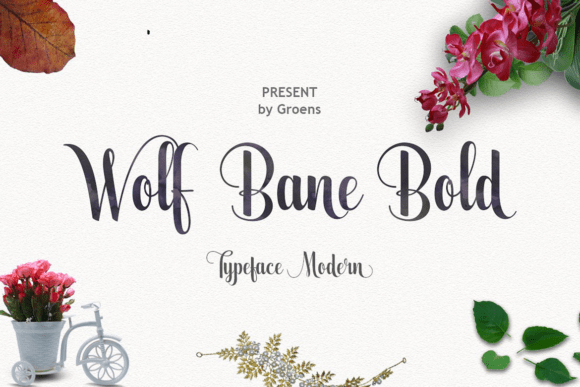 Wolfs Bane Bold: A Premium Script Font for Brands